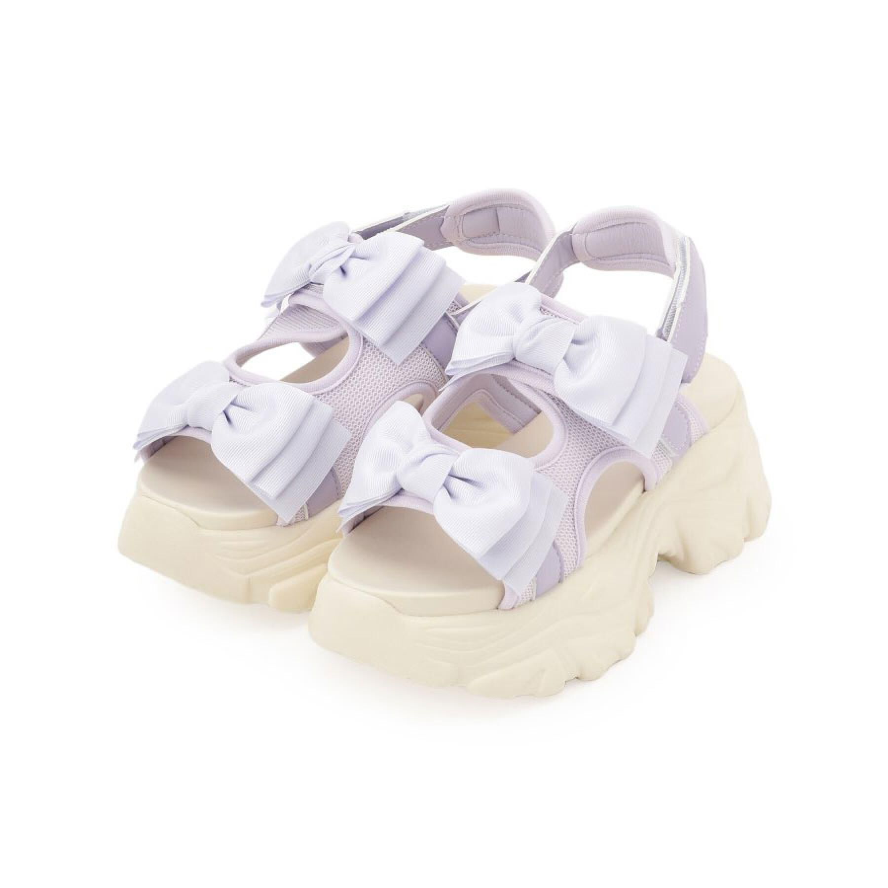 csT&P「厚底ダブルリボンサンダル」|サンダル|