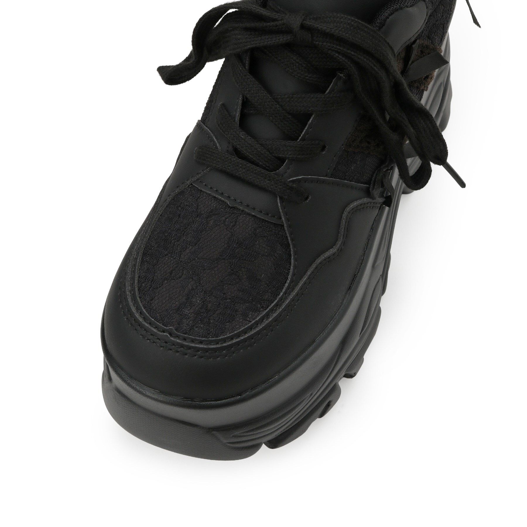 csT&P「厚底リボンスニーカー」|スニーカー|