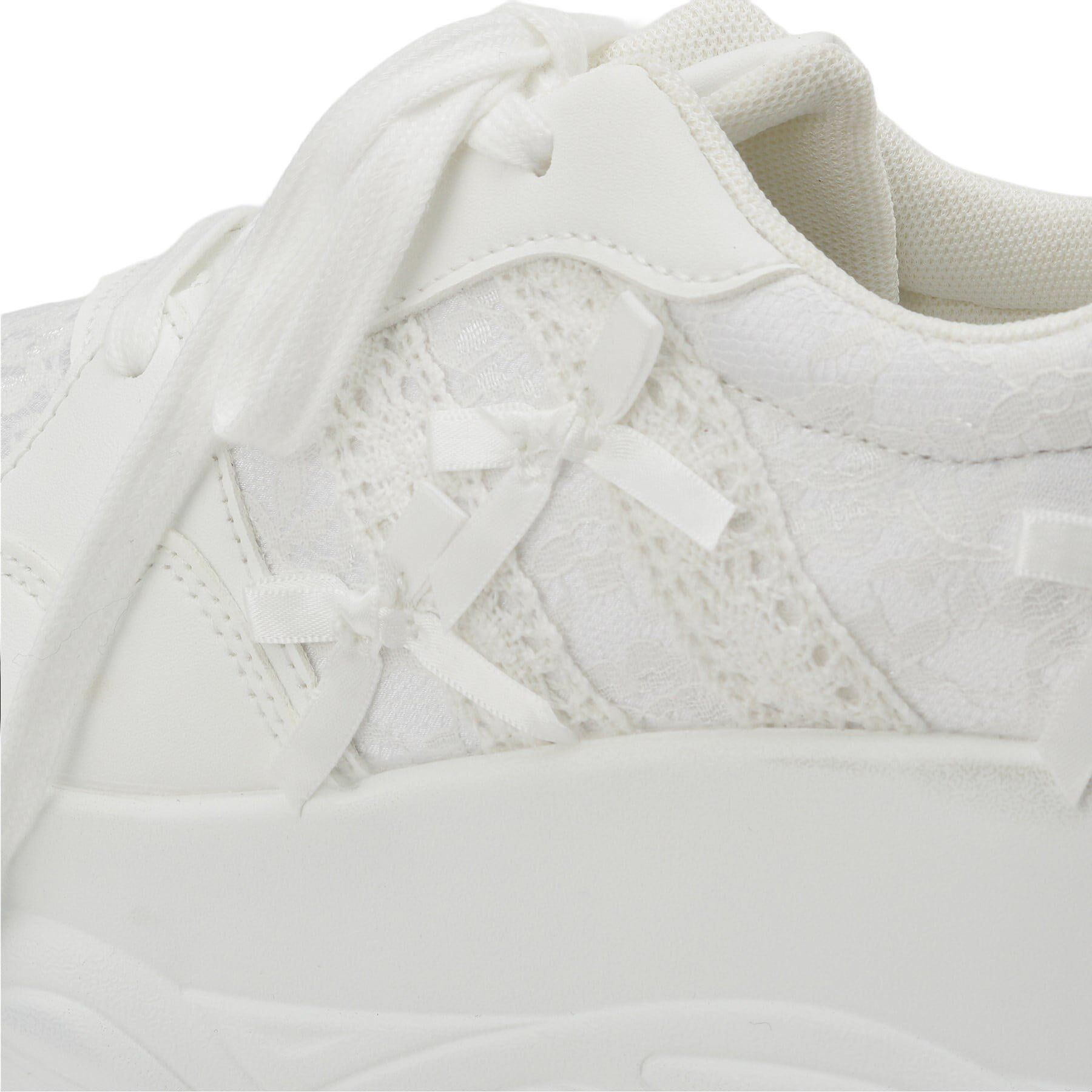 csT&P「厚底リボンスニーカー」|スニーカー|