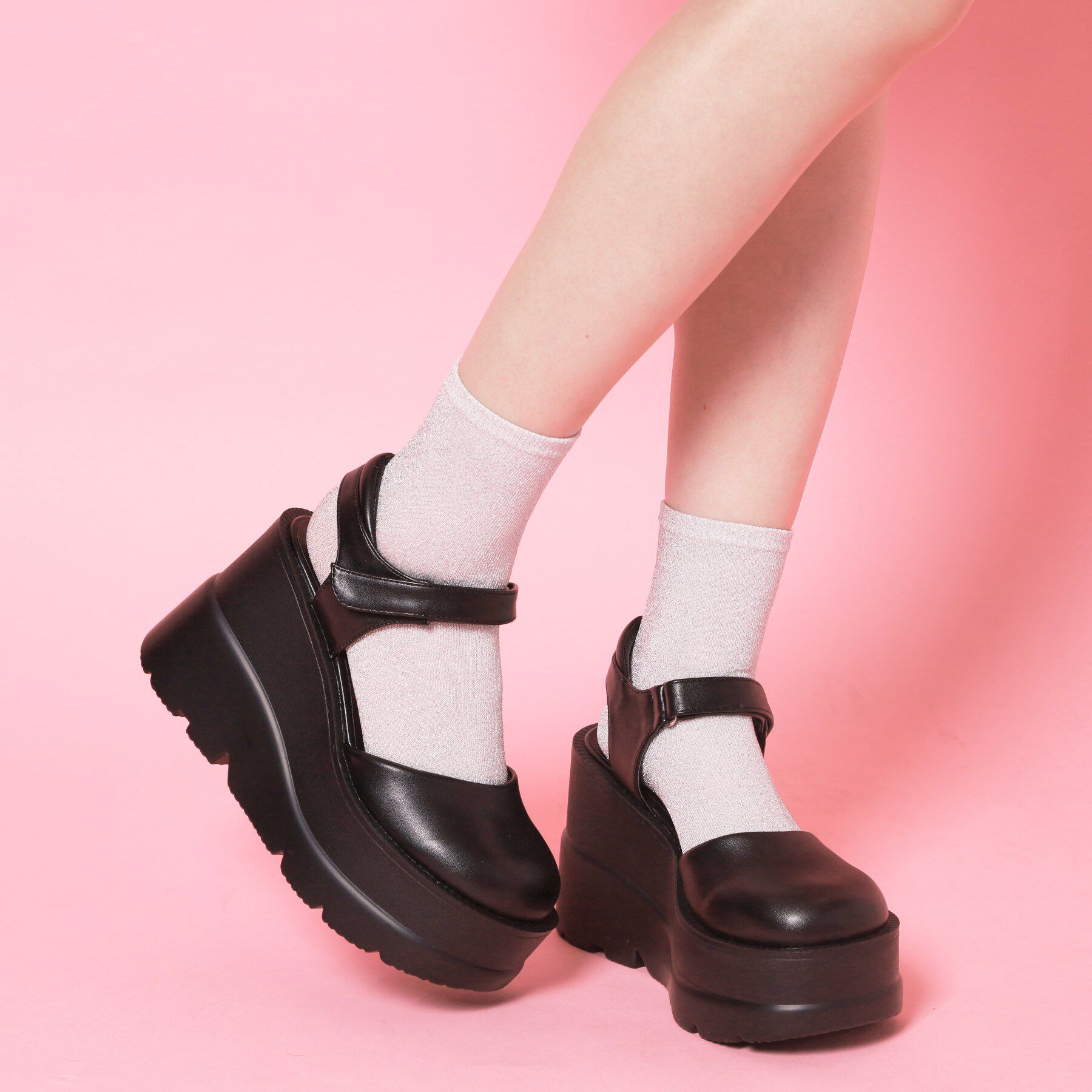 csT&P「厚底ストラップパンプス」|パンプス|