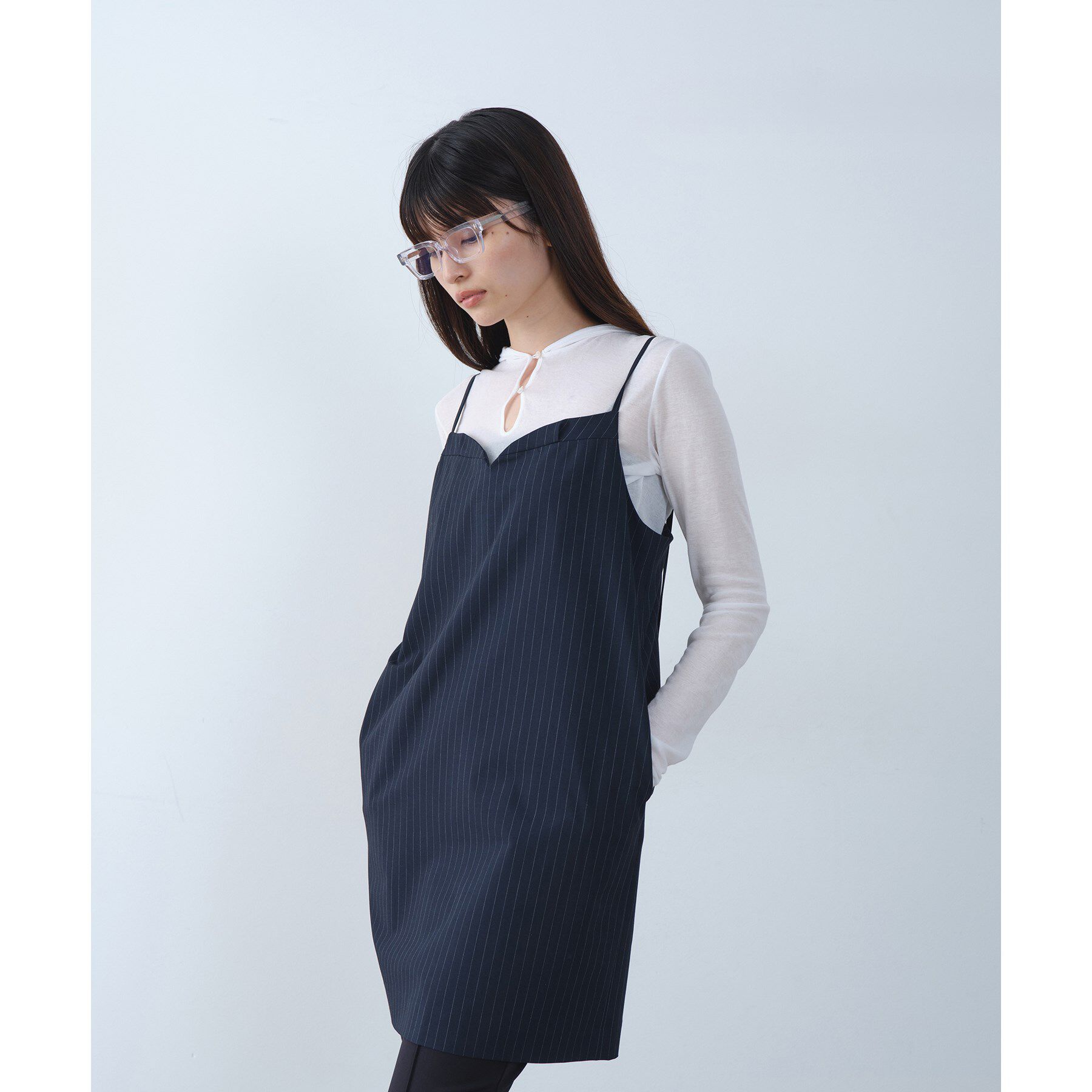 CODE A「heyep｜Chunky Square Eyewear」|メガネ|