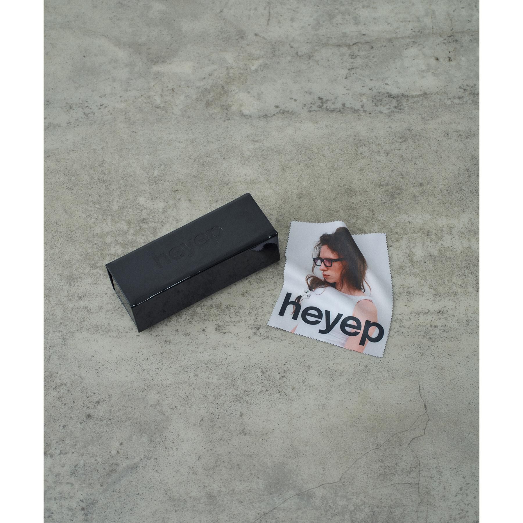 CODE A「heyep｜Chunky Square Eyewear」|メガネ|