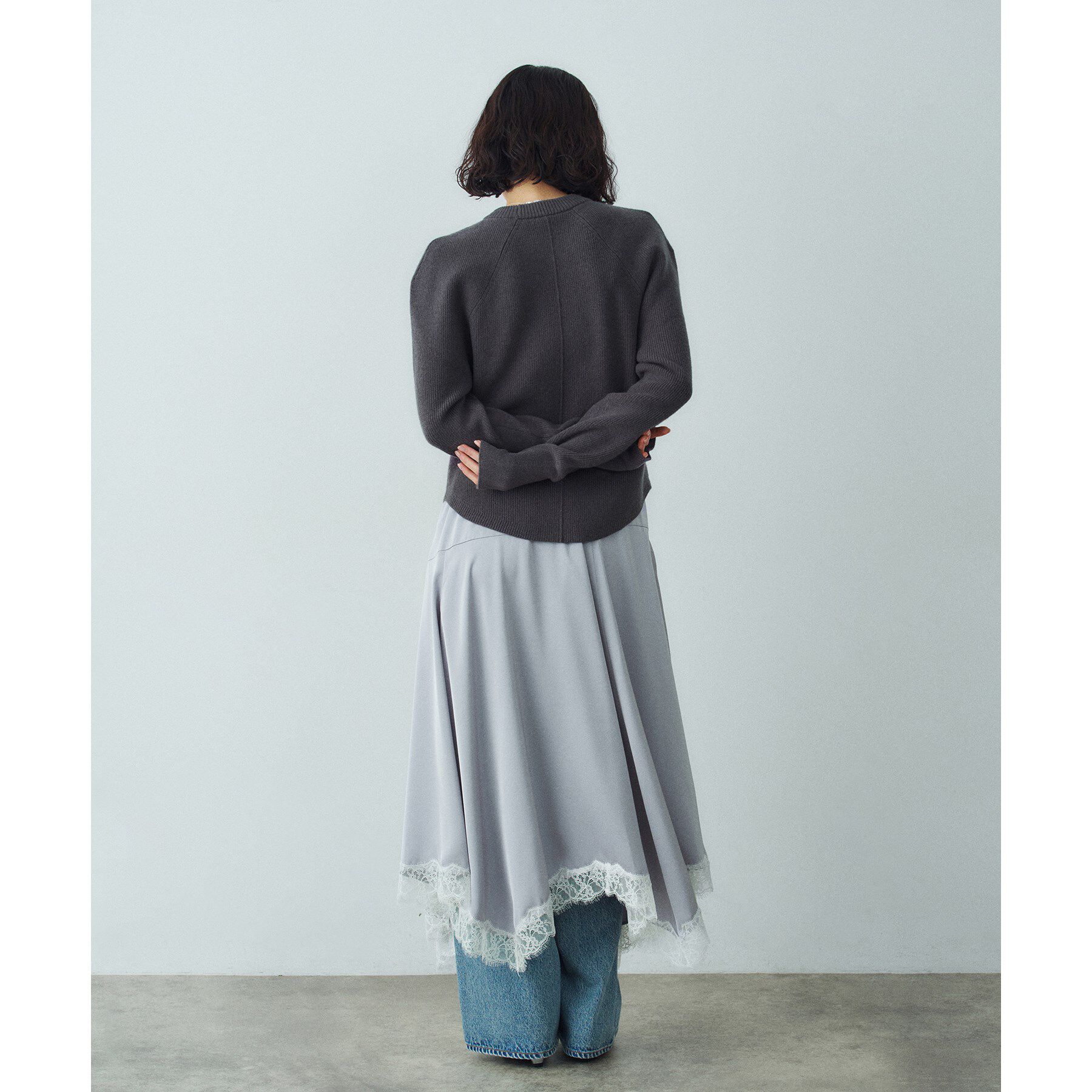 CODE A「lingerie mood lace skirt」|スカート|