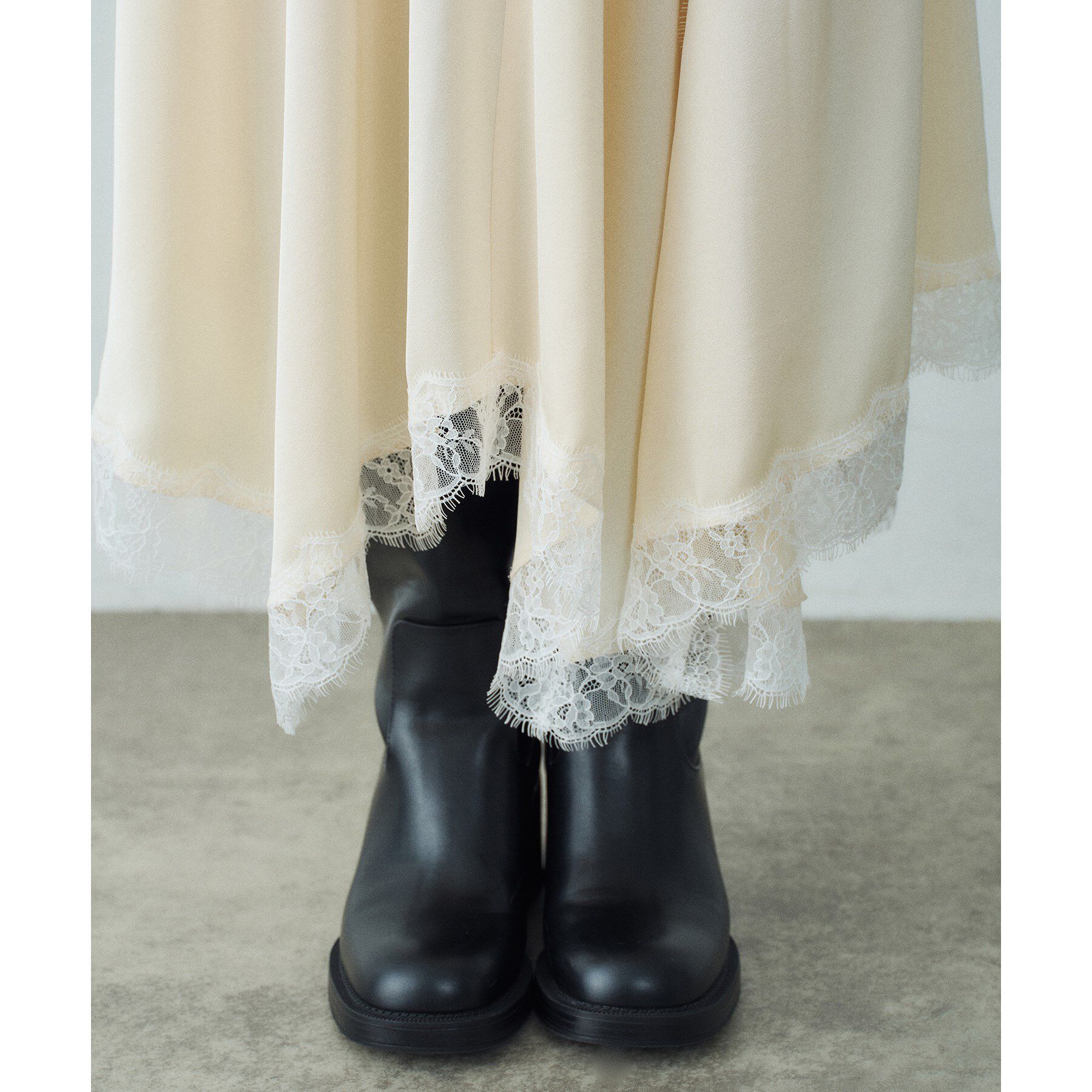 CODE A「lingerie mood lace skirt」|スカート|