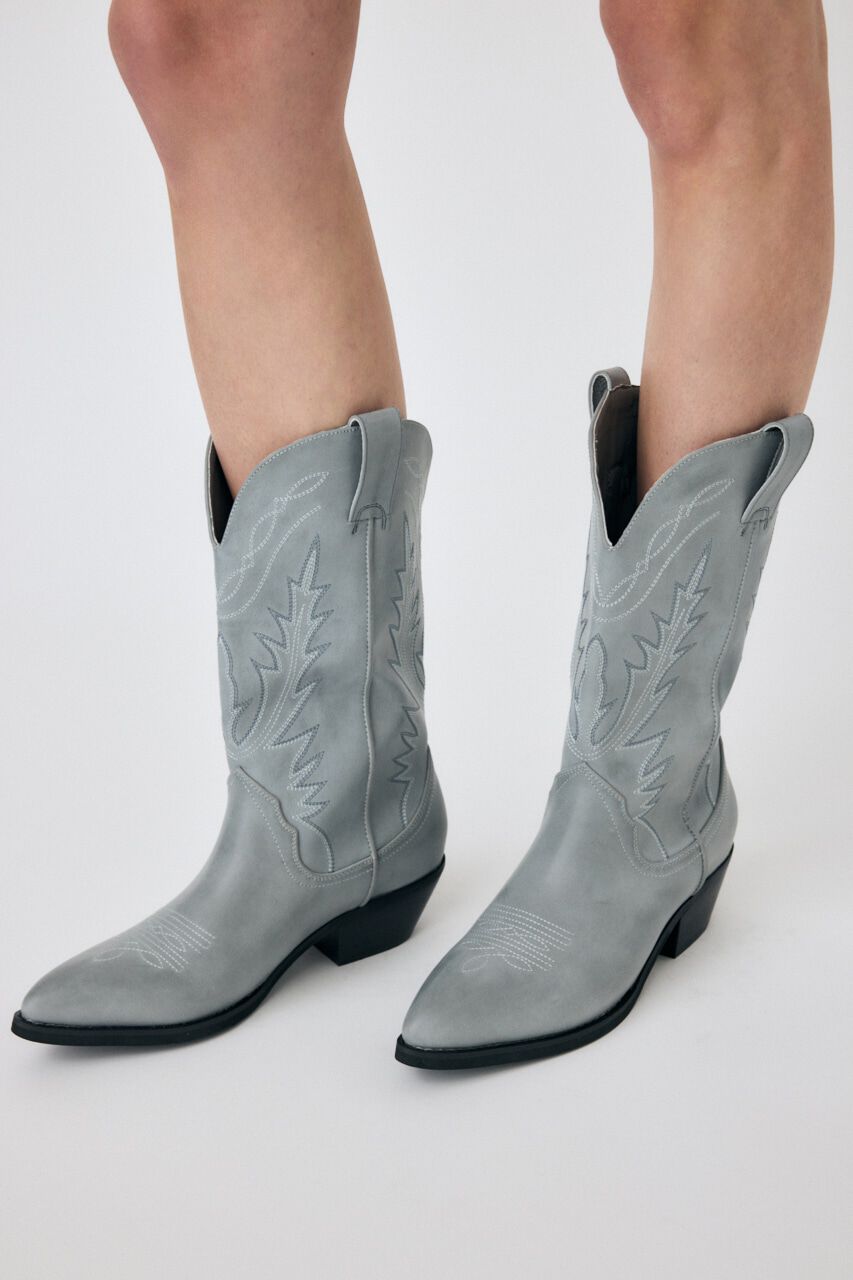 MOUSSY「WESTERN ブーツ」|その他|L/BLU1