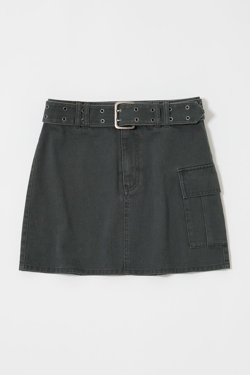 MOUSSY「BELT MINI スカート」|スカート|