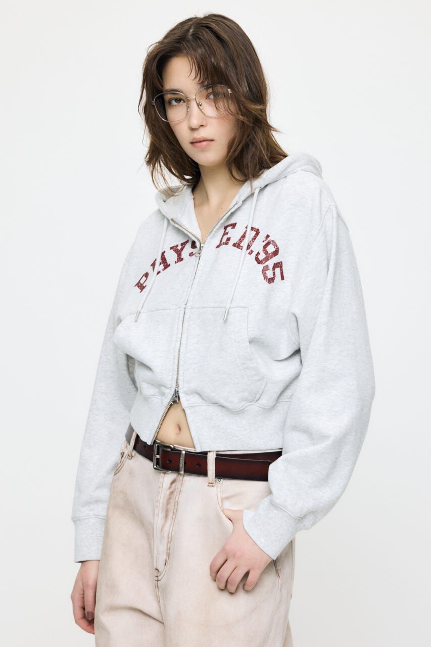 MOUSSY「PHYS. ED. ZIP UP フーディー」|パーカー|