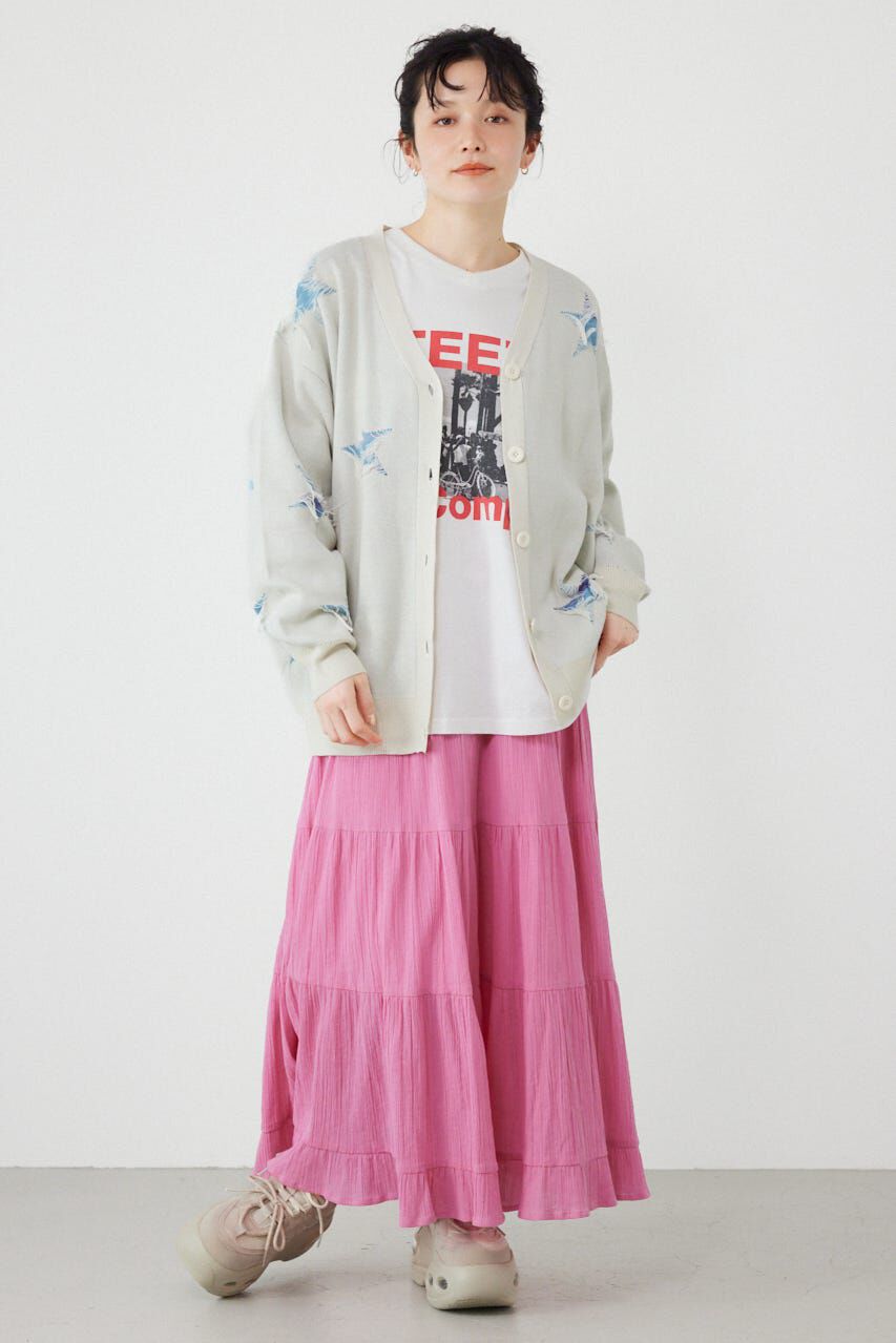 RODEO CROWNS「スター柄ニットカーディガン」|カーディガン|