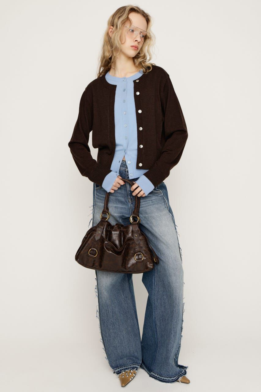 SLY「LAYERED LIKE KNIT トップス」|ニット・セーター|