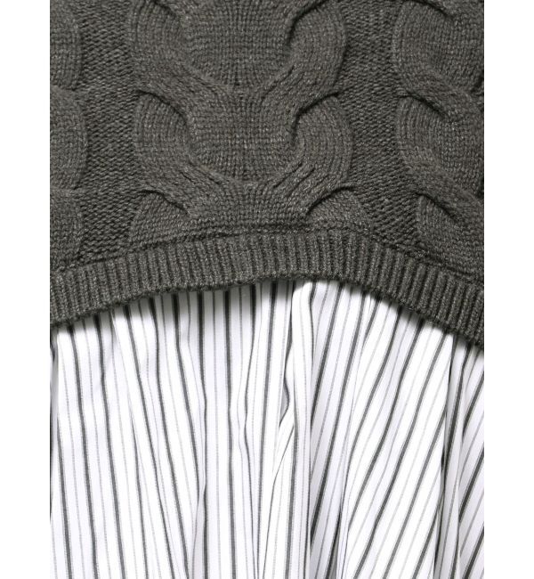 ELENDEEK「ASYMMETRY DOCKING KT」|ニット・セーター|