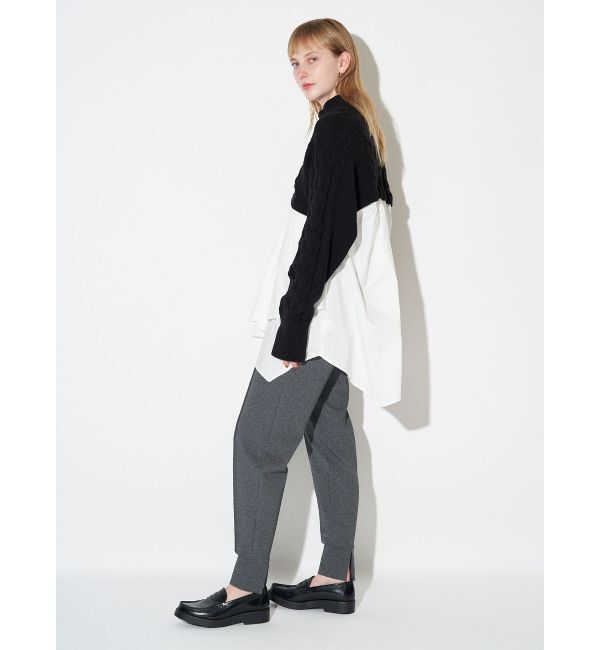 ELENDEEK「ASYMMETRY DOCKING KT」|ニット・セーター|