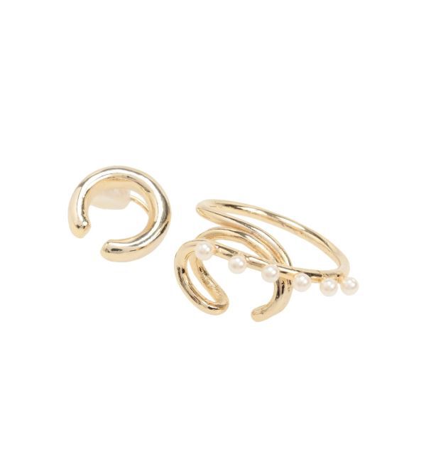 ELENDEEK「ASYMMETRY EAR CUFF」|イヤーカフ|