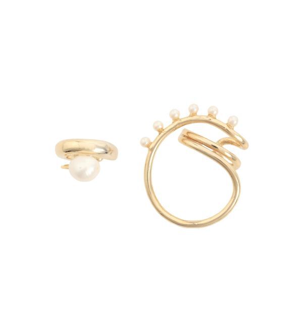 ELENDEEK「ASYMMETRY EAR CUFF」|イヤーカフ|