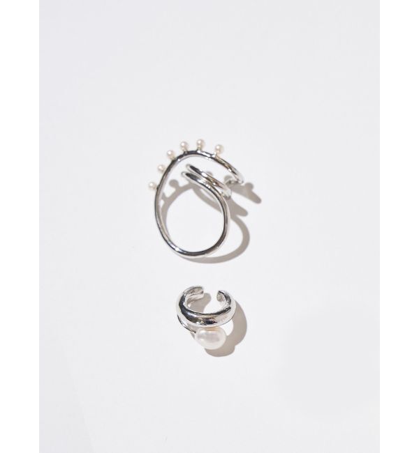 ELENDEEK「ASYMMETRY EAR CUFF」|イヤーカフ|