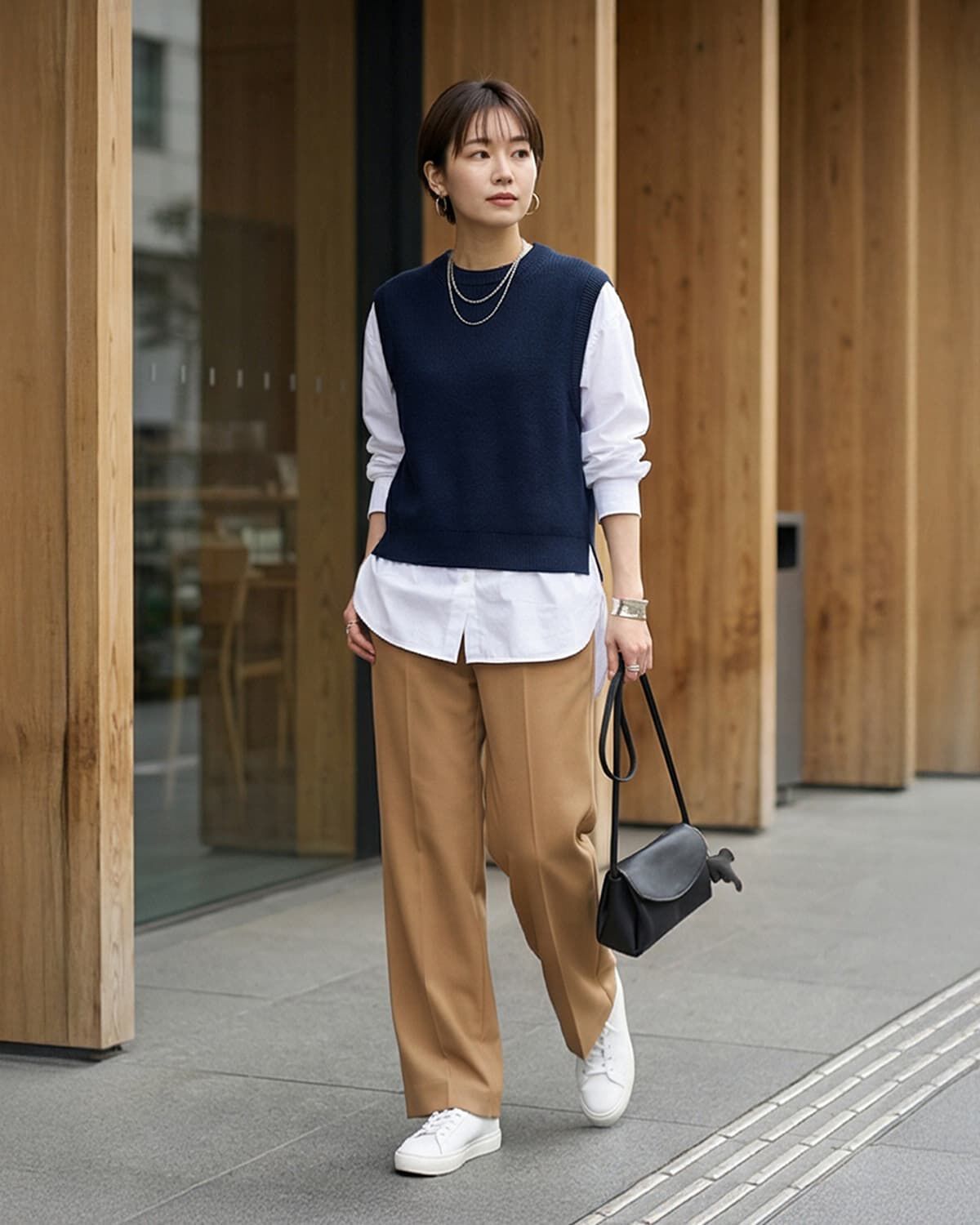 STYLE DELI「【DELI by】エレファントチャーム付きリアルレザーショルダーバッグ」|ショルダー・メッセンジャー|