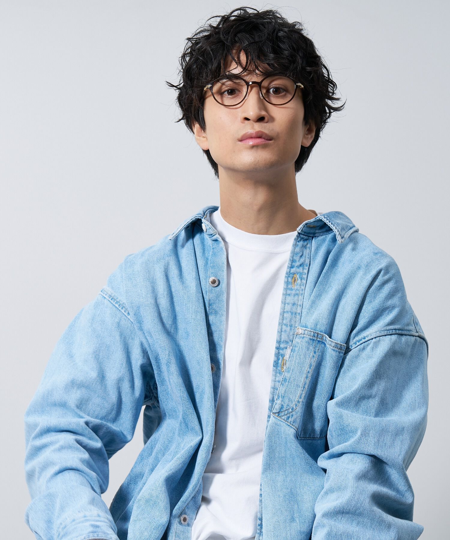  「ラウンド型 めがね｜軽くて壊れにくい Zoff SMART -My color-」|メガネ|