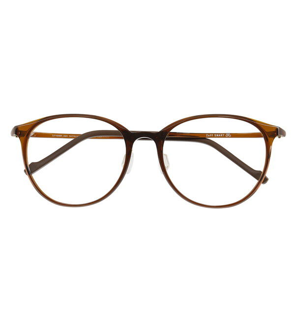  「ボストン型 メガネ｜軽くて壊れにくい Zoff SMART Skinny |レンズ交換券付| めがね 伊達メガネ」|メガネ|