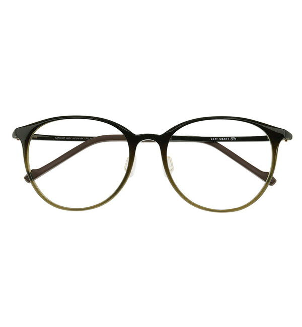  「ボストン型 メガネ｜軽くて壊れにくい Zoff SMART Skinny |レンズ交換券付| めがね 伊達メガネ」|メガネ|