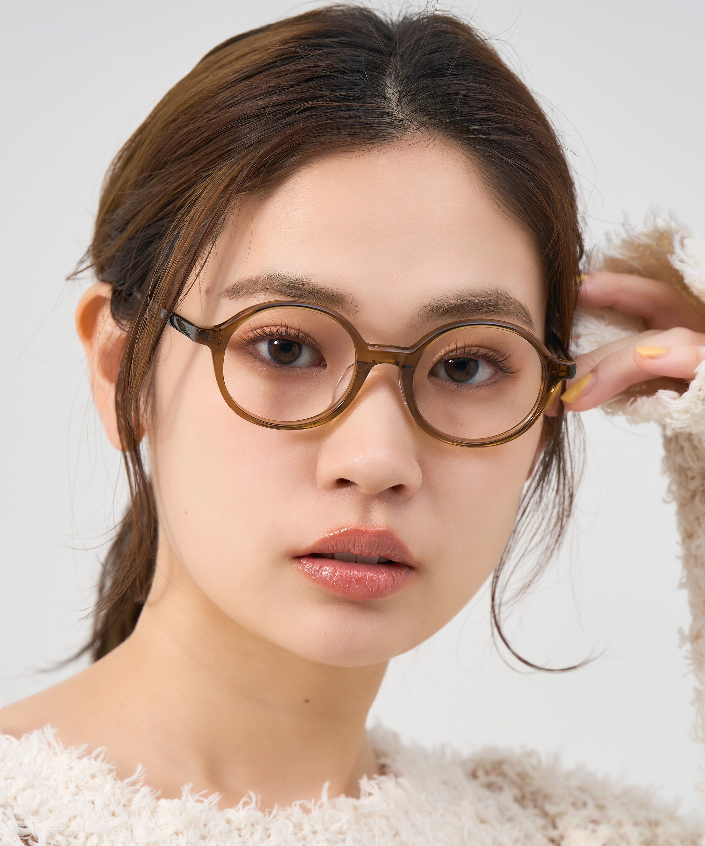  「ボストン型 メガネ｜メガネ上級者におすすめの小ぶりなラウンドフレーム 度付き対応 レンズ交換券付き」|メガネ|