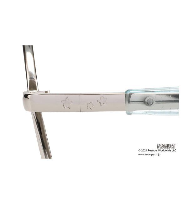  「ボストン型 メガネ |  Zoff PEANUTS COLLECTION 4 (アストロノーツ モデル) スヌーピー  レンズ交換券付」|メガネ|