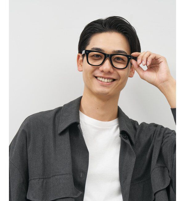  「Zoff｜メガネ｜太縁フレーム 伊達・度付き｜FASHION AUTUMN レンズ交換券付」|メガネ|