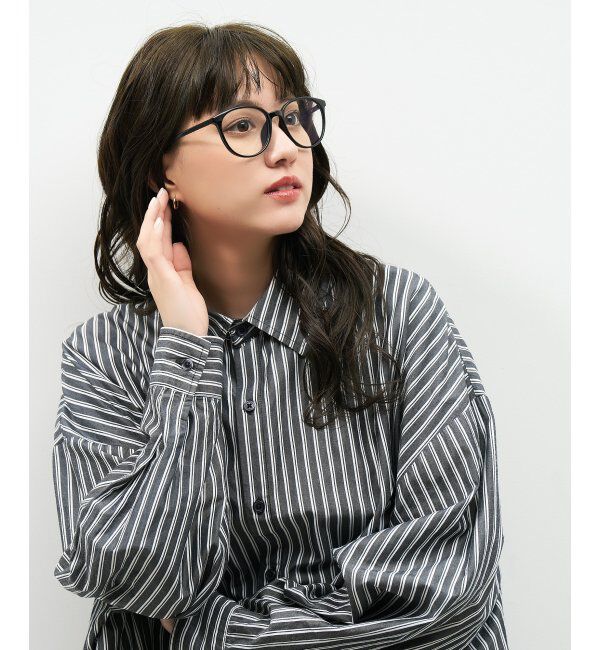  「ウエリントン型サングラス｜クリアサングラス 大きめ 軽量 紫外線防止｜Zoff｜」|サングラス|