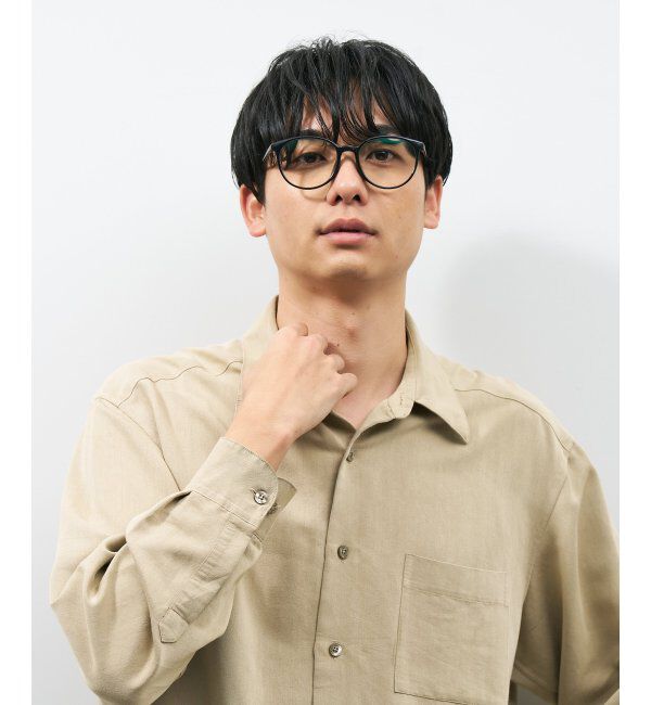  「ウエリントン型サングラス｜クリアサングラス 大きめ 軽量 紫外線防止｜Zoff｜」|サングラス|