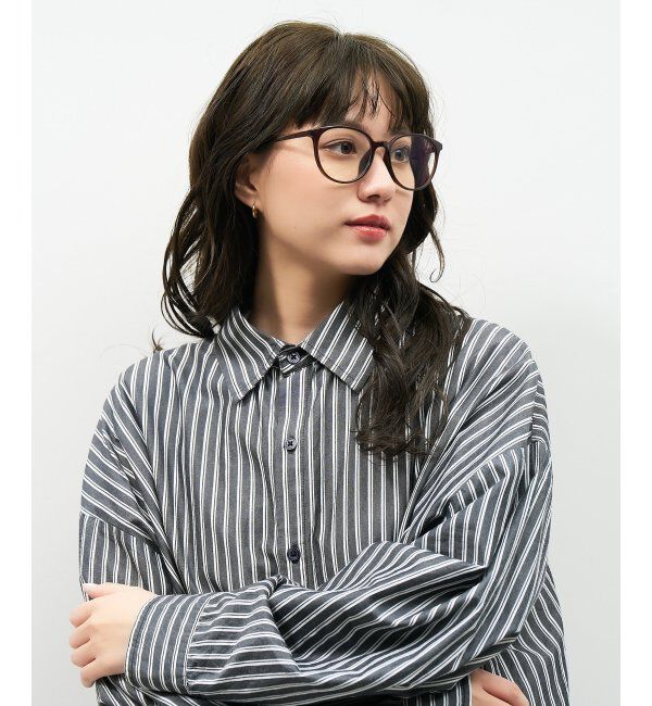  「ウエリントン型サングラス｜クリアサングラス 大きめ 軽量 紫外線防止｜Zoff｜」|サングラス|