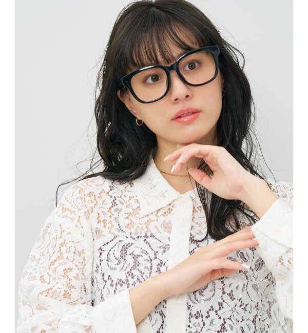  「ウェリントン型 メガネ | 軽量｜太縁｜黒縁｜大きめサイズ｜伊達メガネ｜ユニセックス レンズ交換券付」|メガネ|