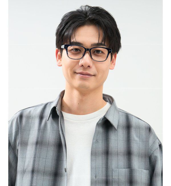  「ウェリントン型 メガネ｜太縁 黒縁フレーム｜伊達メガネ 度付きメガネ｜ユニセックス 黒  レンズ交換券付」|メガネ|