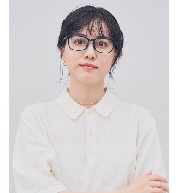  「ウェリントン型 メガネ｜クリアカラー｜伊達メガネ 度付きメガネ｜ユニセックス  レンズ交換券付」|メガネ|