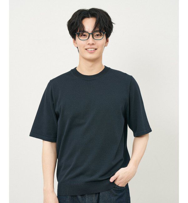  「ウェリントン型 メガネ｜クリアカラー｜伊達メガネ 度付きメガネ｜ユニセックス  レンズ交換券付」|メガネ|