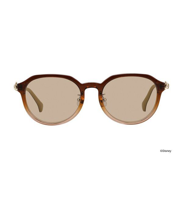  「Zoff｜Mickey & Friends Hands｜サングラス（ドナルドダック モデル） ディズニー｜紫外線対策 UVカット」|サングラス|濃ブラウン1