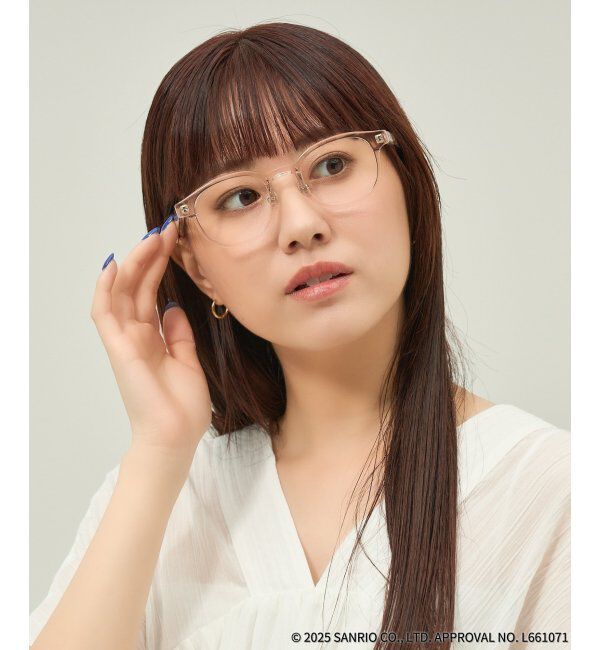  「Zoff｜はぴだんぶい 【タキシードサム モデル】メガネ｜伊達・度付きメガネ｜グッズ   レンズ交換券付」|メガネ|