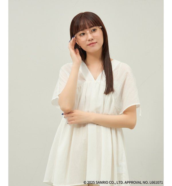  「Zoff｜はぴだんぶい 【タキシードサム モデル】メガネ｜伊達・度付きメガネ｜グッズ   レンズ交換券付」|メガネ|