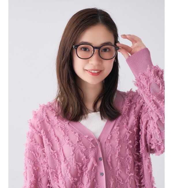  「 ボストン型 メガネ | 黒縁フレーム 伊達めがね 度付きユニセックス 読書  CLASSIC  レンズ交換券付」|メガネ|