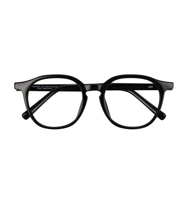  「ウェリントン型 メガネ | 伊達メガネ 度付きメガネユニセックス  Zoff｜CLASSIC  レンズ交換券付」|メガネ|
