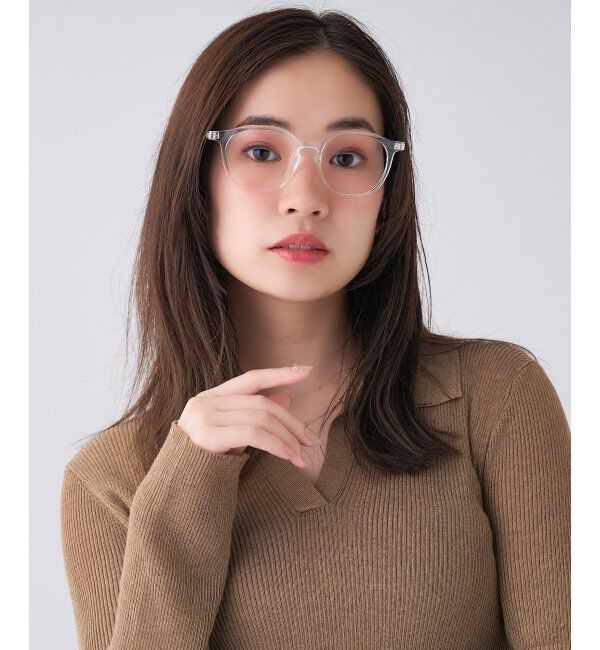  「ウェリントン型 メガネ | 伊達メガネ 度付きメガネユニセックス  Zoff｜CLASSIC  レンズ交換券付」|メガネ|