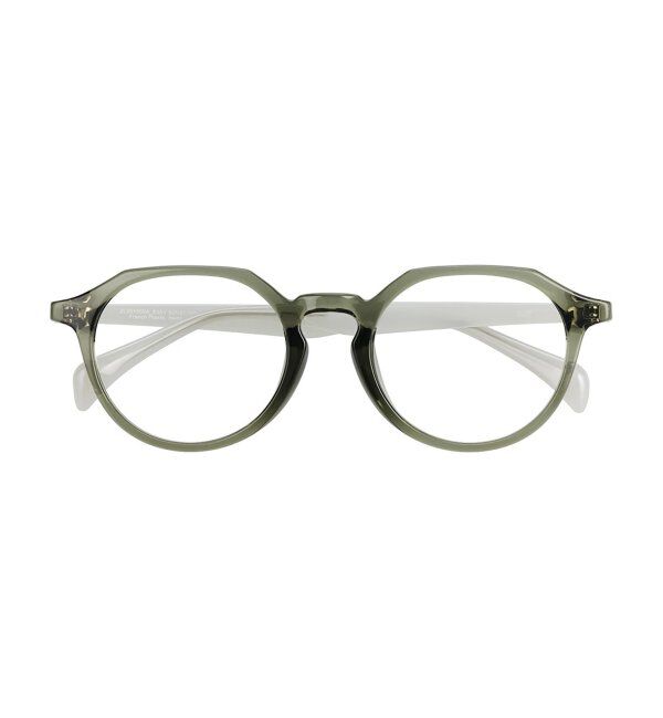  「ボストン型 メガネ | クラウンパント 軽量 伊達めがね・度付き ユニセックス Zoff  レンズ交換券付」|メガネ|