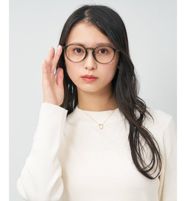  「ボストン型 メガネ | クラウンパント 軽量 伊達めがね・度付き ユニセックス Zoff  レンズ交換券付」|メガネ|