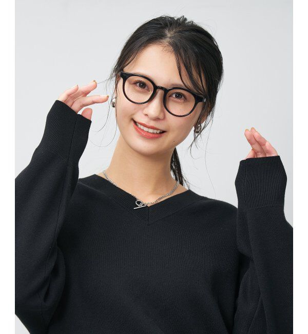  「ボストン型 メガネ | 大きめサイズ 軽量 TR素材 眼鏡 伊達メガネ ユニセックス 度付き レンズ交換券付」|メガネ|