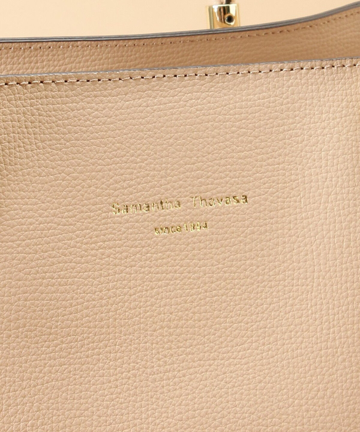 Samantha Thavasa「アベクトワ レザースクエアトートバッグ 大サイズ」|トートバッグ|