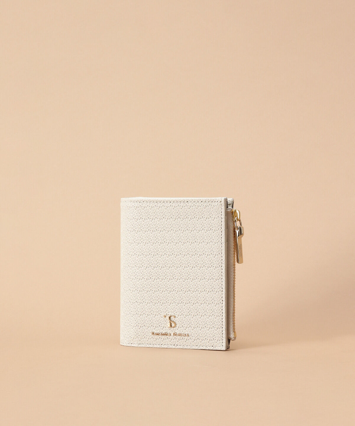 Samantha Thavasa「レース調型押し折財布」|財布|