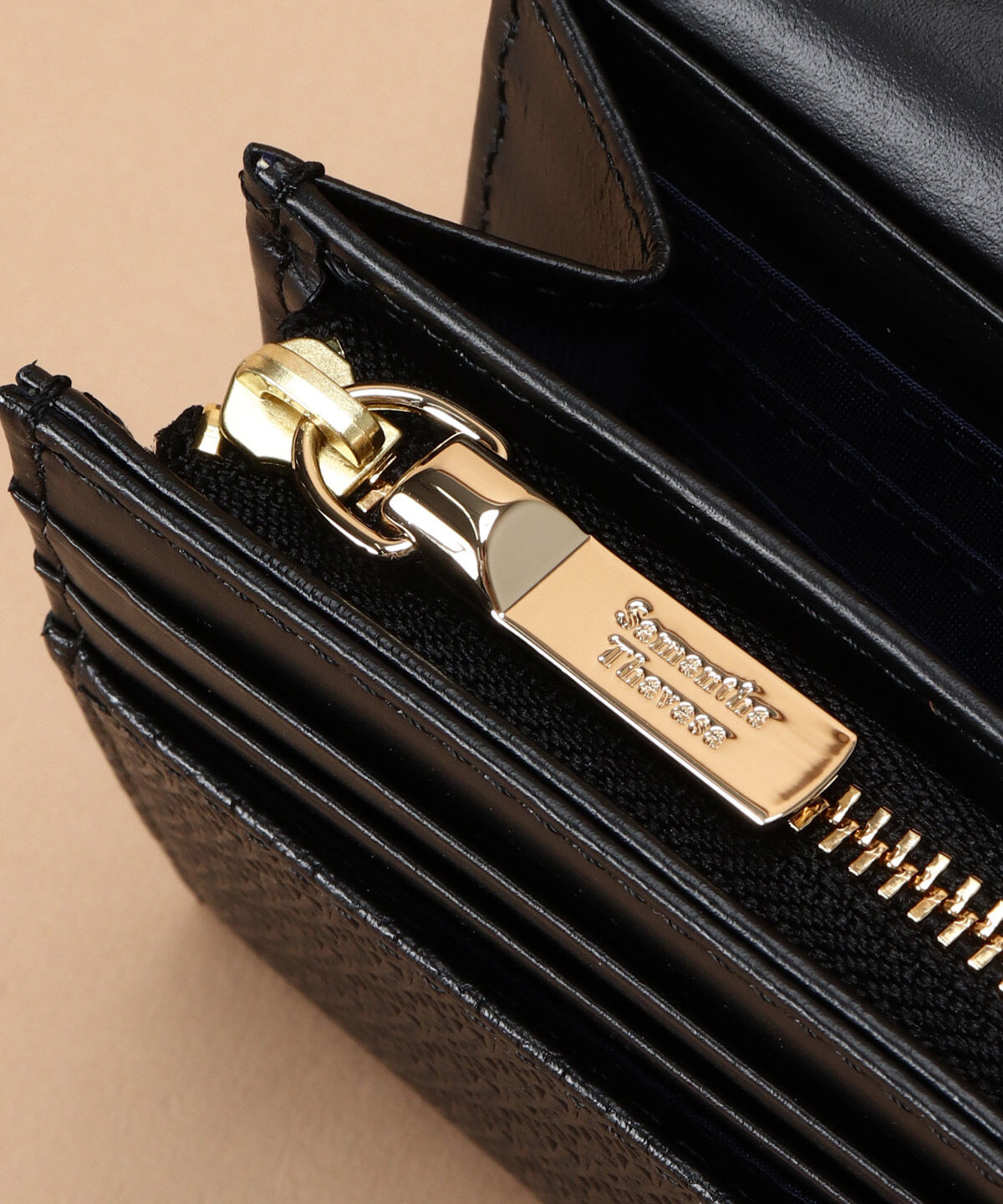 Samantha Thavasa「レース調型押し長財布」|財布|