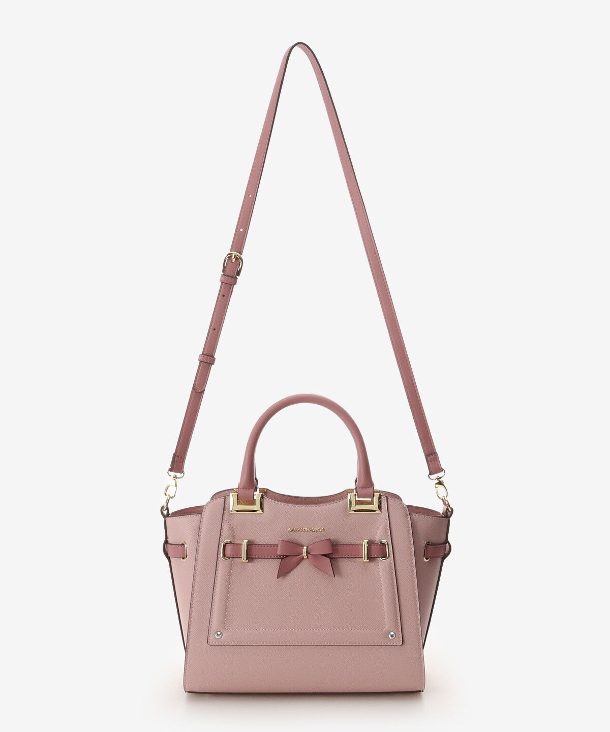 Samantha Vega「リボンモチーフハンドバッグ」|ハンドバッグ|