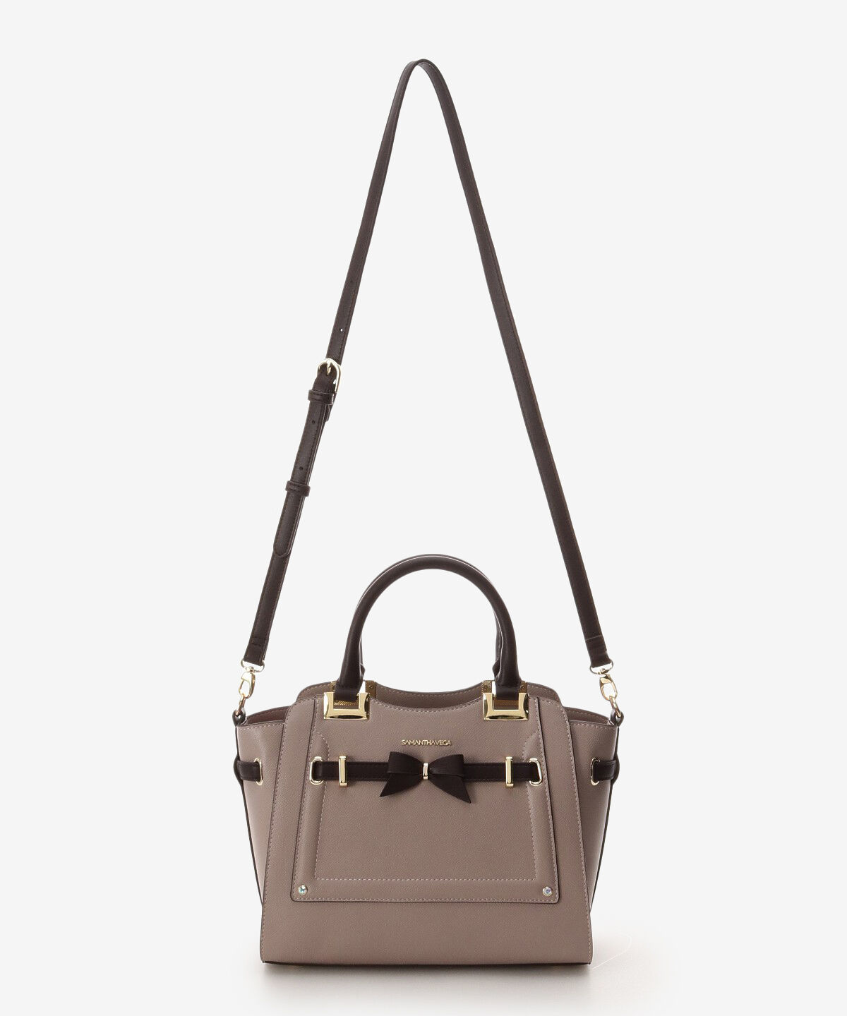 Samantha Vega「リボンモチーフハンドバッグ」|ハンドバッグ|