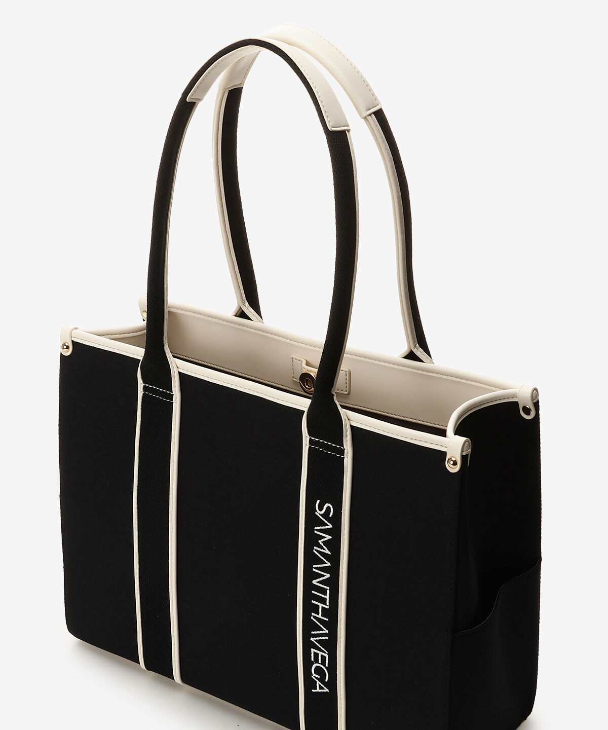 Samantha Vega「ロゴテープキャンバスA4トートバッグ」|トートバッグ|