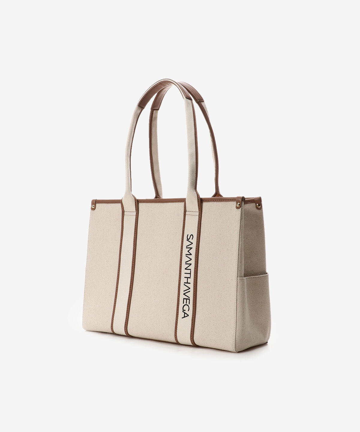 Samantha Vega「ロゴテープキャンバスA4トートバッグ」|トートバッグ|