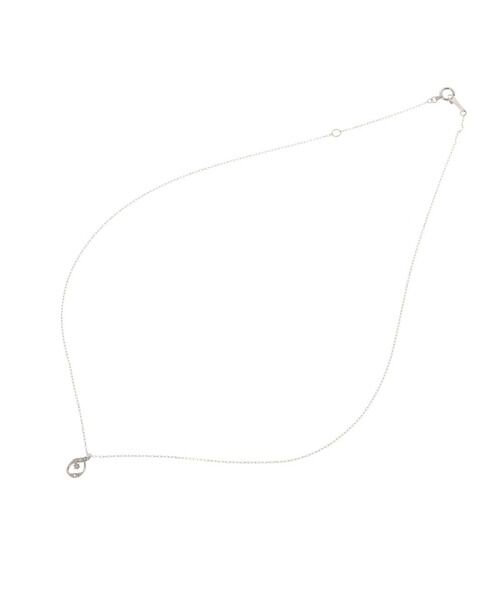 Samantha Tiara「K18 WG ダイヤドロップネックレス」|ネックレス|