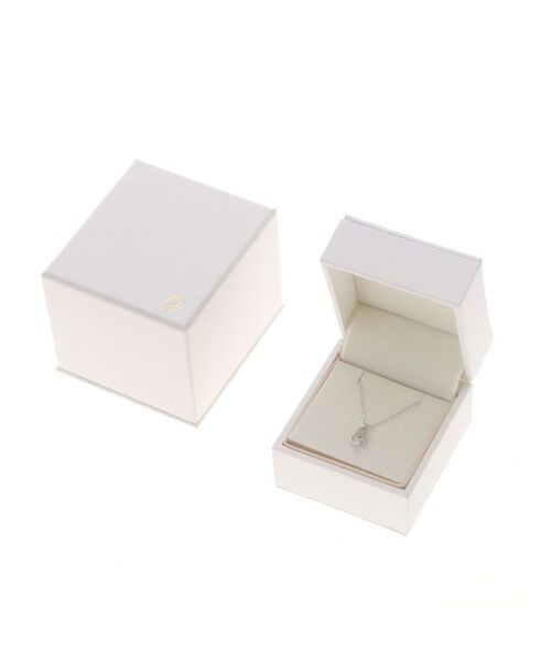 Samantha Tiara「K18 WG ダイヤドロップネックレス」|ネックレス|